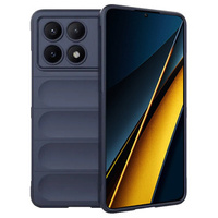 Etui do Xiaomi Poco X6 Pro 5G, Gaming Shockproof, niebieskie