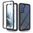 Etui do Samsung Galaxy S21 FE, Shockproof, z folią, czarne