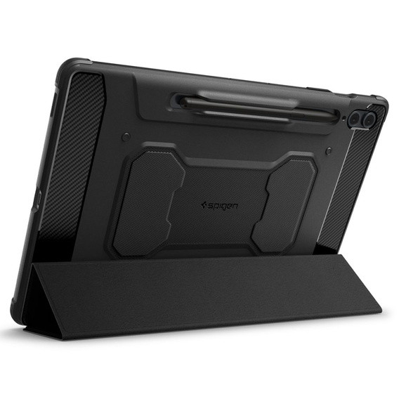 Etui SPIGEN do Samsung Galaxy Tab S10+/S9 FE+ Plus 12.4 X610 / X616B, Rugged Armor Pro, Czarne