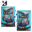 Etui do Samsung Galaxy Tab A7 Lite, z klapką, owl
