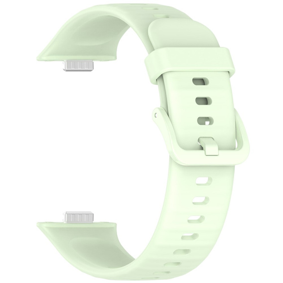 Pasek Silikonowy do Huawei Watch Fit 4 / 4 Pro / 3, Jasnozielony