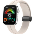 Pasek Silikonowy do Huawei Watch Fit 4 / 4 Pro / 3, Beżowy