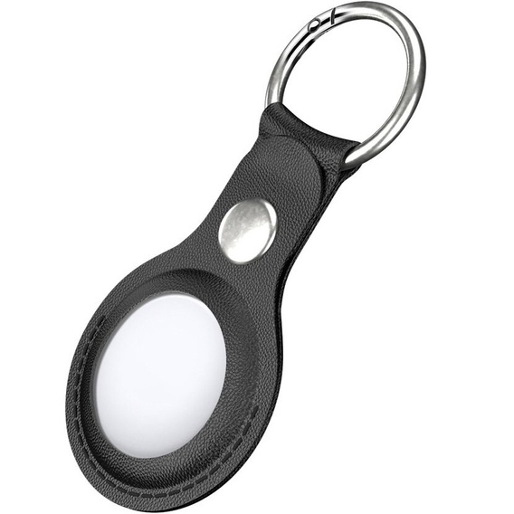 4x Etui do Apple AirTag 2 / 1, Obudowa PU Leather Grain, 4 kolory