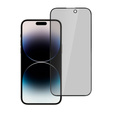 Szkło Hartowane Prywatyzujące do iPhone 17 Pro Max, Privacy Glass, czarne