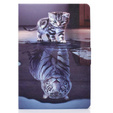 Etui do Samsung Galaxy Tab A9 X110 / X115, cat and tiger