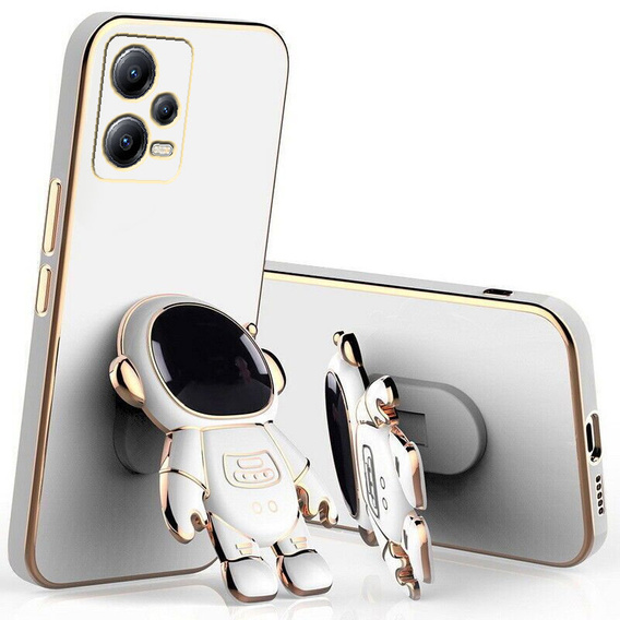 Etui do Xiaomi Redmi Note 12 5G / POCO X5 5G, Astronaut, białe