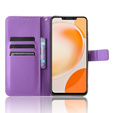 Etui z klapką do Huawei Nova Y91 4G, Wallet Smart Magnet, fioletowe