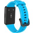 Pasek Silikonowy do Huawei Band 6 / Honor Band 6, Niebieski