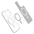 Etui z MagSafe Spigen do iPhone 16 Pro Max, Ultra Hybrid, FROST CLEAR + Szkło Hartowane 9H