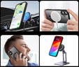 Etui do iPhone 17, Matt Case, do Magsafe, matowe czarne