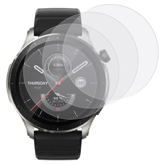3x Folia Hydrożelowa ERBORD do Amazfit GTR 4