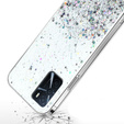 Etui do Oppo A16 / A16s / A54s, Glittery, przezroczyste