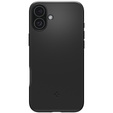 Etui Spigen do iPhone 16 Plus, Thin Fit Mag, szare + Szkło hartowane 9H