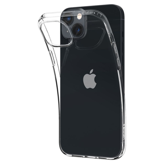 Zestaw Etui SPIGEN do iPhone 14, Liquid Crystal, Crystal Clear + Szkło