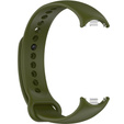 Pasek Silikonowy do Xiaomi Smart Band 10 / 9 / 8, Ciemnozielony