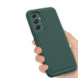 Etui do Samsung Galaxy A54 5G, Twill Dots, z ochroną aparatu, Zielone