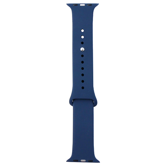 Pasek Silikonowy do Apple Watch 1/2/3/4/5/6/7/8/9/10/11/SE Ultra 1/2/3 42/44/45/46/49mm, Granatowy