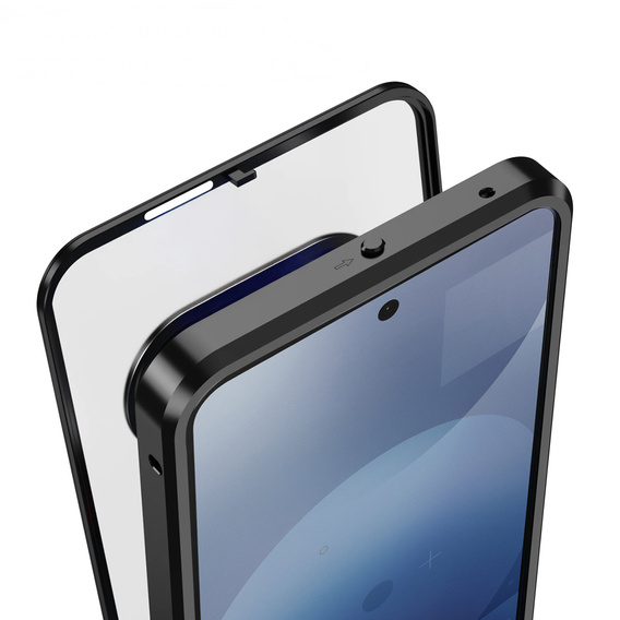 Etui do Nothing Phone 3A, Frame Case, czarne