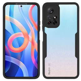 Etui AntiDrop Hybrid do Xiaomi Poco M4 Pro 5G / Redmi Note 11S 5G, Black, z Folią