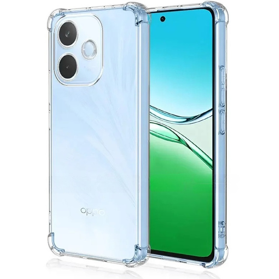 Etui do Oppo A5 Pro 5G, Dropproof, przezroczyste