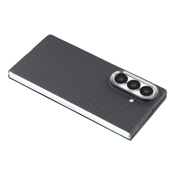 Etui do Samsung Galaxy Z Fold7, z włókna aramidowego, do MagSafe czarne