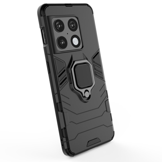 Etui do OnePlus 10 Pro 5G, Kickstand Ring, czarne
