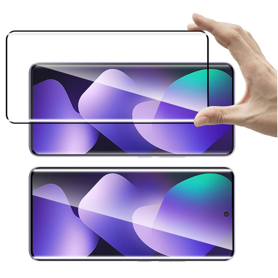2x Szkło Hartowane do Xiaomi Redmi Note 15 5G / Poco M8 5G, ERBORD 3D pełne, szybka na cały ekran