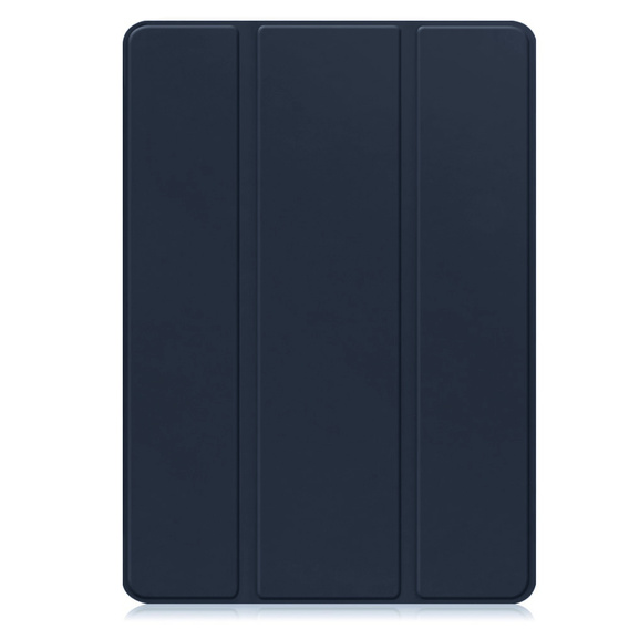 Etui do Samsung Galaxy Tab S10 FE+ Plus, Smartcase z miejscem na rysik, granatowe