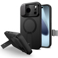 Etui Tech-Protect do iPhone 17 Pro, Kevlar Aura MagSafe, Czarne