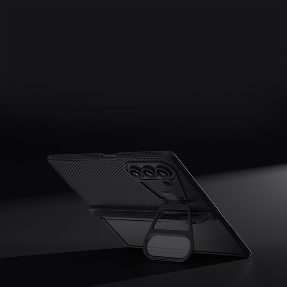 Etui z rysikiem NILLKIN CamShield Prop Magnetic do Samsung Galaxy Z Fold7 5G – czarne