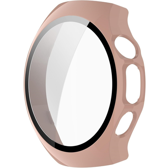 2w1 Etui + Szkło Hartowane do Huawei Watch 5 46mm, Różowe