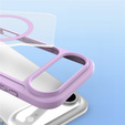 Etui z klapką Dux Ducis do iPhone Air, Skin X Pro, do MagSafe, fioletowe