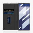 Etui portfelowe z klapką do Samsung Galaxy Z Fold 7 5G – czarne