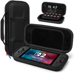 Etui ochronne do Nintendo Switch 2 – Bezpieczne i funkcjonalne rozwiązanie w podróży - czarne