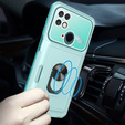 Etui Premium Kickstand do Xiaomi Redmi 10C, Light Green