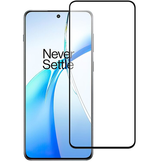 Szkło Hartowane 3D do OnePlus Nord 4, czarna ramka