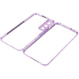 Etui do Samsung Galaxy S21, Magnetic Dual Glass, fioletowe