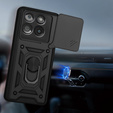 Etui pancerne do Motorola Edge 60 / 60 Fusion, CamShield Slide, czarne