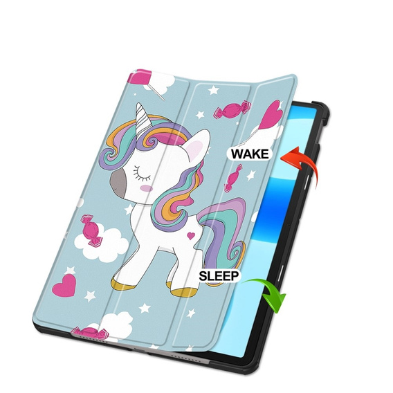 Etui do Huawei MatePad 11.5, Smartcase, unicorn