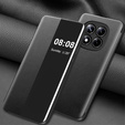 Etui z klapką do Xiaomi Redmi Note 15 Pro 5G, Side View, czarne