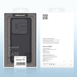Etui do Honor 70 5G, pancerne Nillkin, CamShield Pro, Czarne