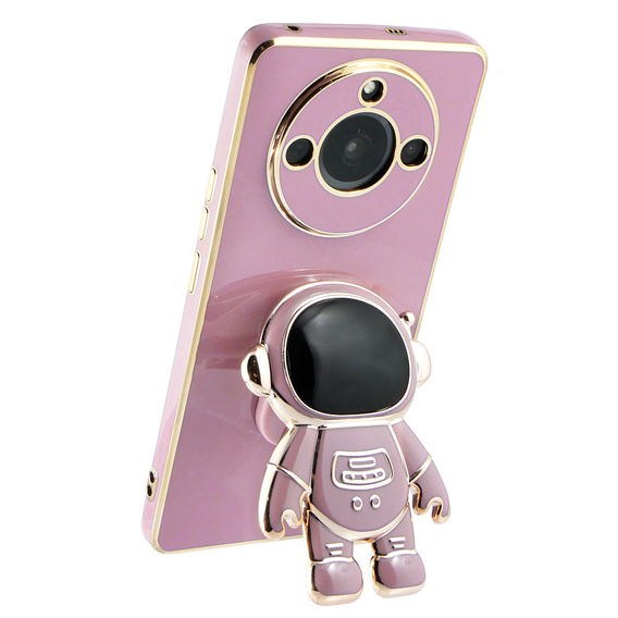 Etui do Realme 11 Pro / 11 Pro +, Astronaut, fioletowe