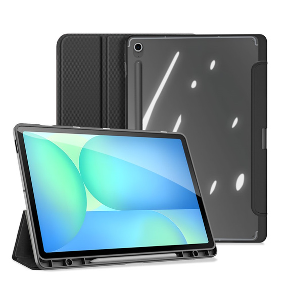 Etui Dux Ducis Toby Series do Samsung Galaxy Tab S10 FE+ Plus – czarne