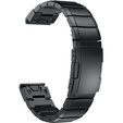 Bransoleta stalowa Quickfit 26mm do Garmin, Czarna