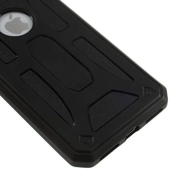Czarne Etui PROTECTION SHELL Case do iPhone X / XS