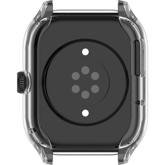 2w1 Etui z osłoną na ekran do Amazfit GTS 4, Przezroczyste