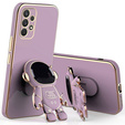 Etui do Samsung Galaxy A32 5G, Astronaut, fioletowe