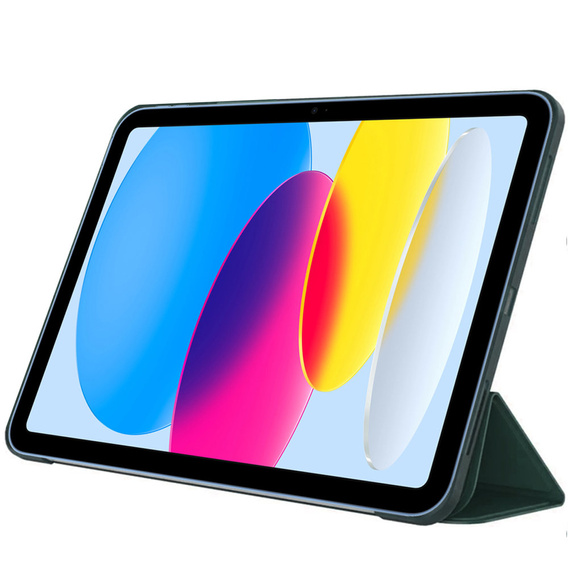 Etui do iPad 10.9" 2022 (10 gen.) / iPad 11" 2025 A16 (11 gen.), Smart case z klapką, Zielone, Forest Green