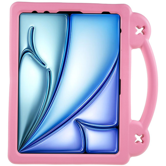 Etui do iPad Air 11" 2025/2024 (7/6 gen.), Cute Patterns, z podstawką, różowe