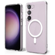 Etui do Samsung Galaxy S23 Plus do MagSafe, Dropproof magnetyczne przezroczyste